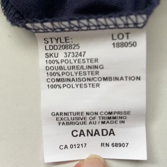 le Chateau Scarf Print Crêpe De Chine Asymmetrical Dress Size XXS - Picture 9 of 12